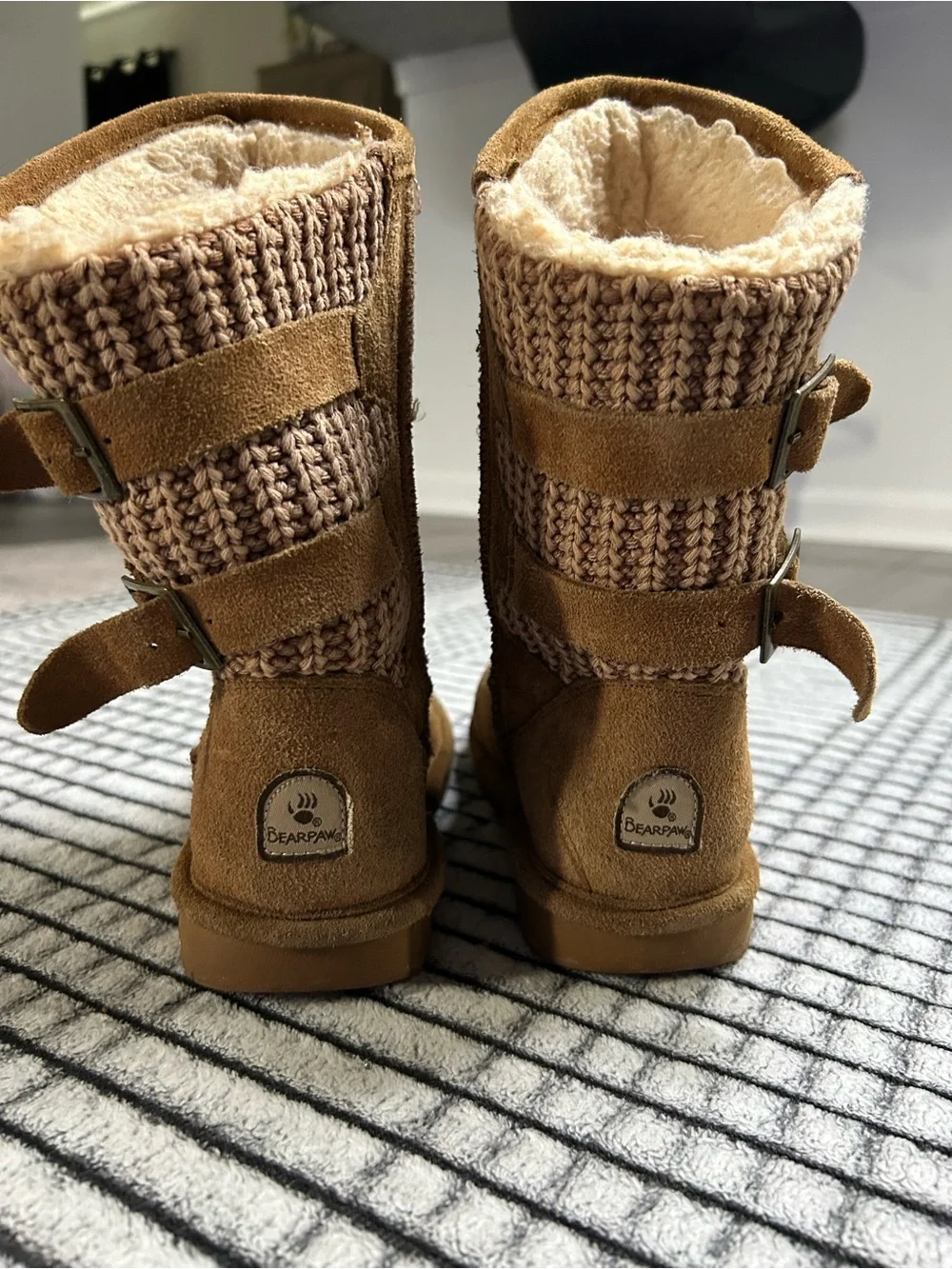 Girls BearPaw Boshie Mid-Calf Boots (4Y)